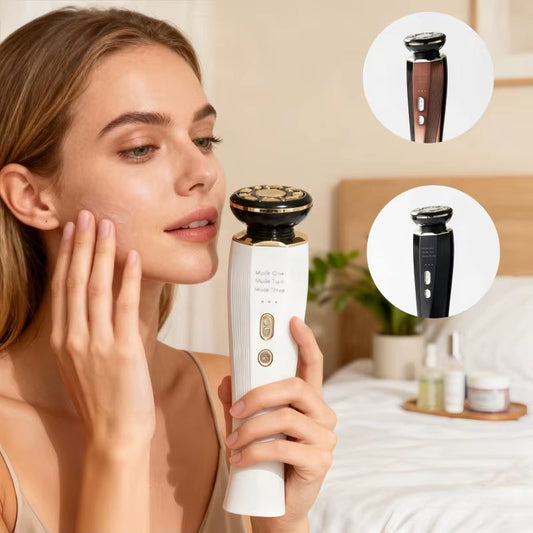 Facial and Neck Massage Skin Care Auxiliary Tool Beauty Instrument, Eye Massager, USB Charging Beauty Device, New Year'S Gift